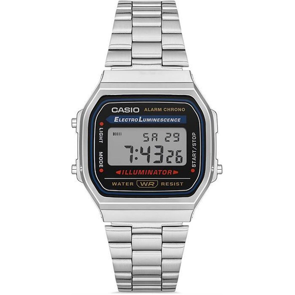 CASIO A168WA-1WDF DİJİTAL RETRO UNISEX KOL SAATİ