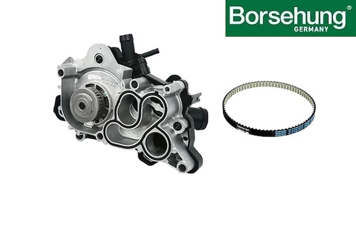 Su Pompası & Gövdesi + Kayış Kayışı ( 87 Diş ) ( 5 Çıkışlı ) 04E121605E-1.4 Lt.-Tsı-Czda-Czca-Chpa-Cpta-Cxsa-Chpb-Czea