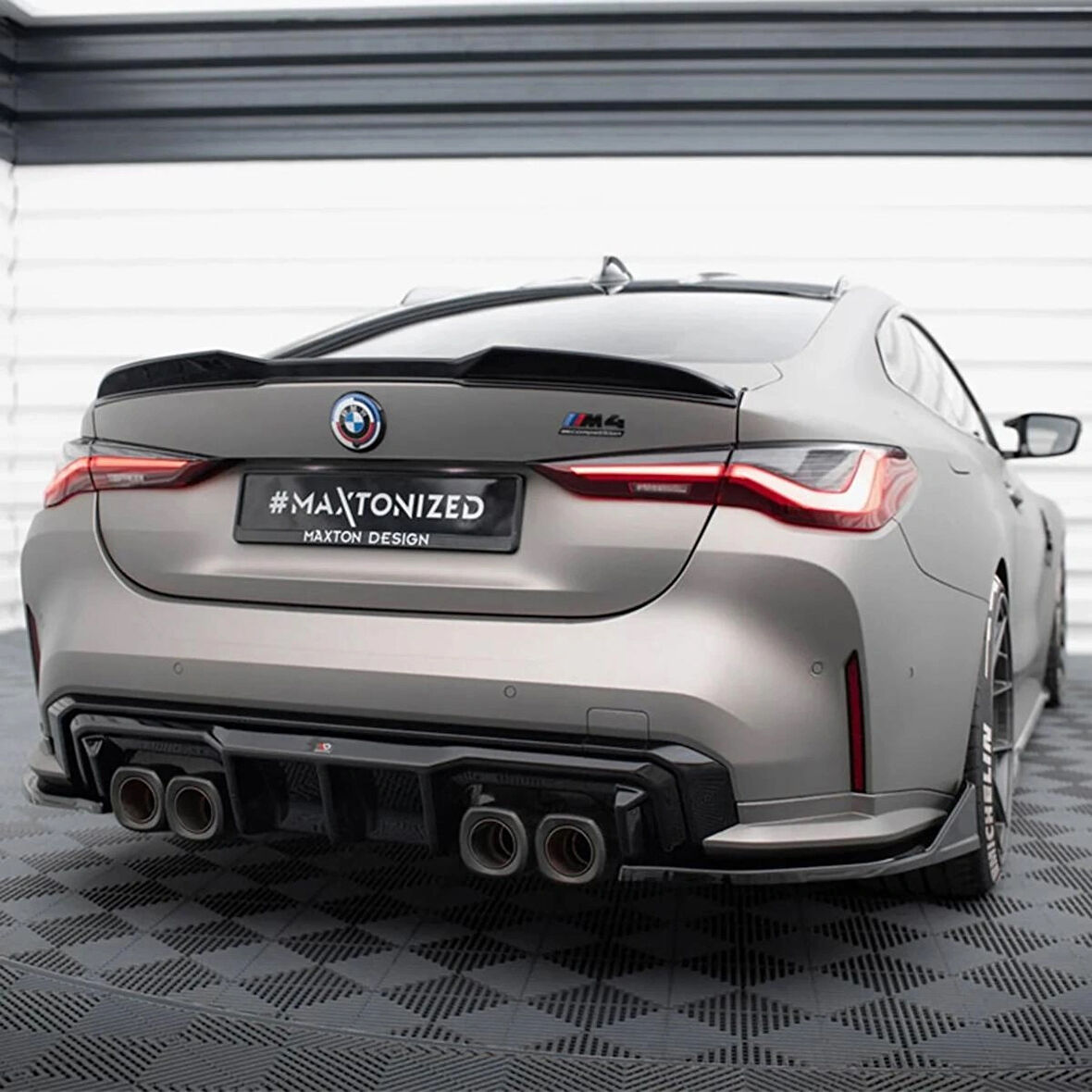 BMW G22 M4 Spoiler Boyasız Bagaj Üstü 2021 ve Sonrası