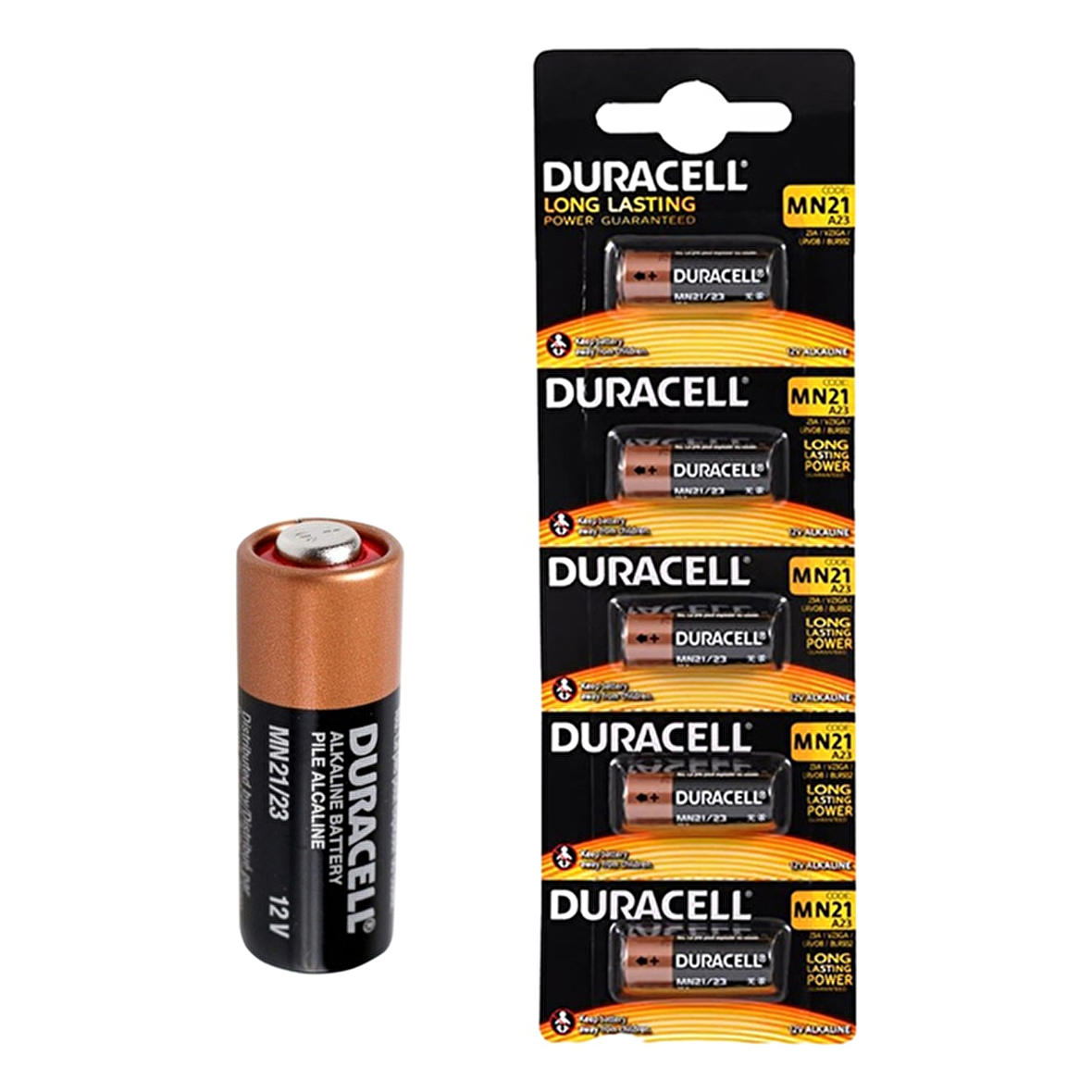 DURACELL MN21/23A 12V PİL 5Lİ