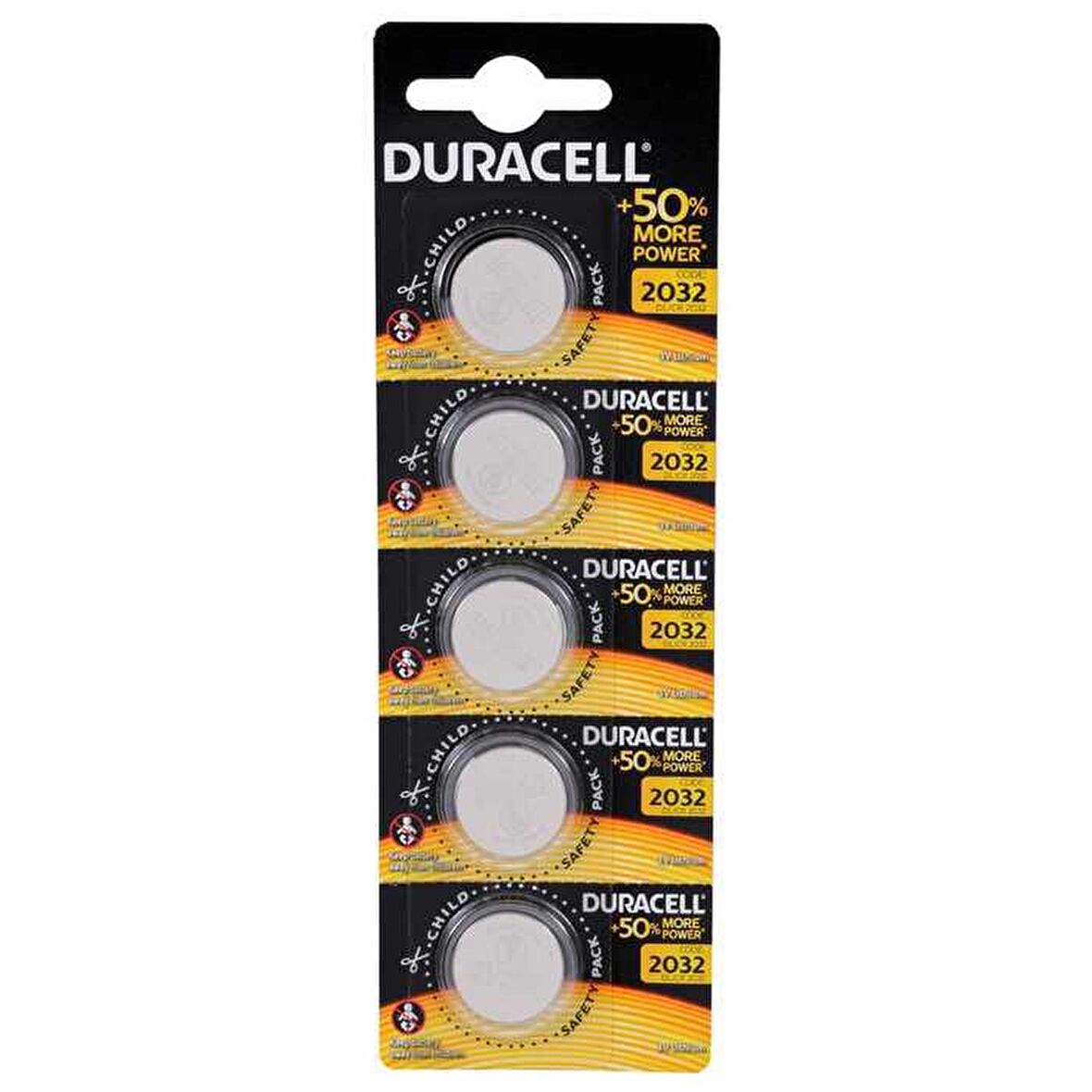 Duracell CR2032 Lıthıum 3V Pil 5'li