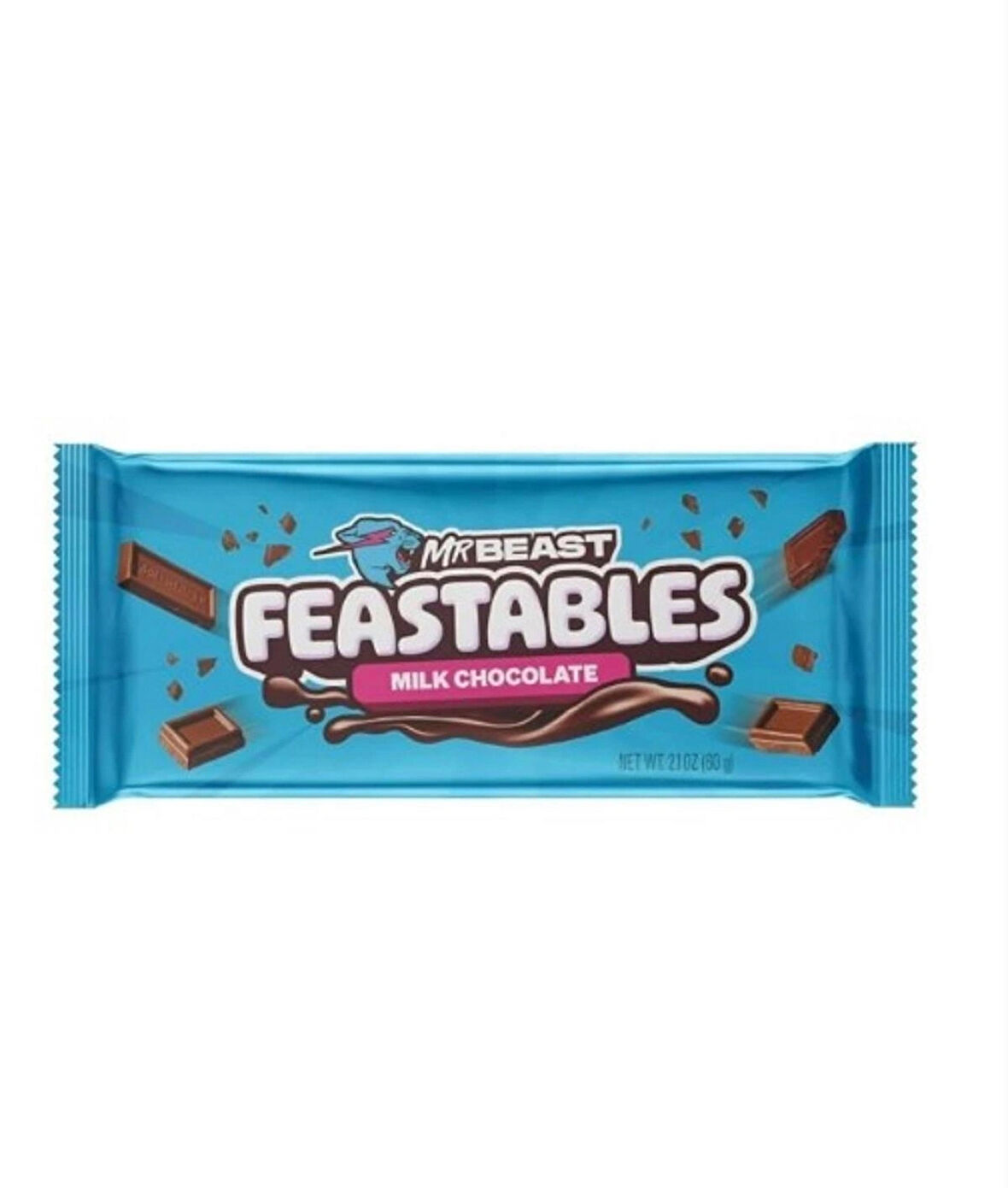 Mr Beast Feastables Milk Chocolate 60 gr