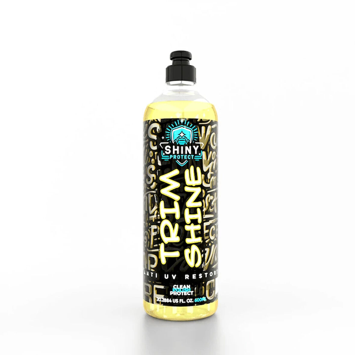 Trim Shine Plastik Restorasyon Plastik Yenileyici Siyah Aksam Parlatıcı 600 ML