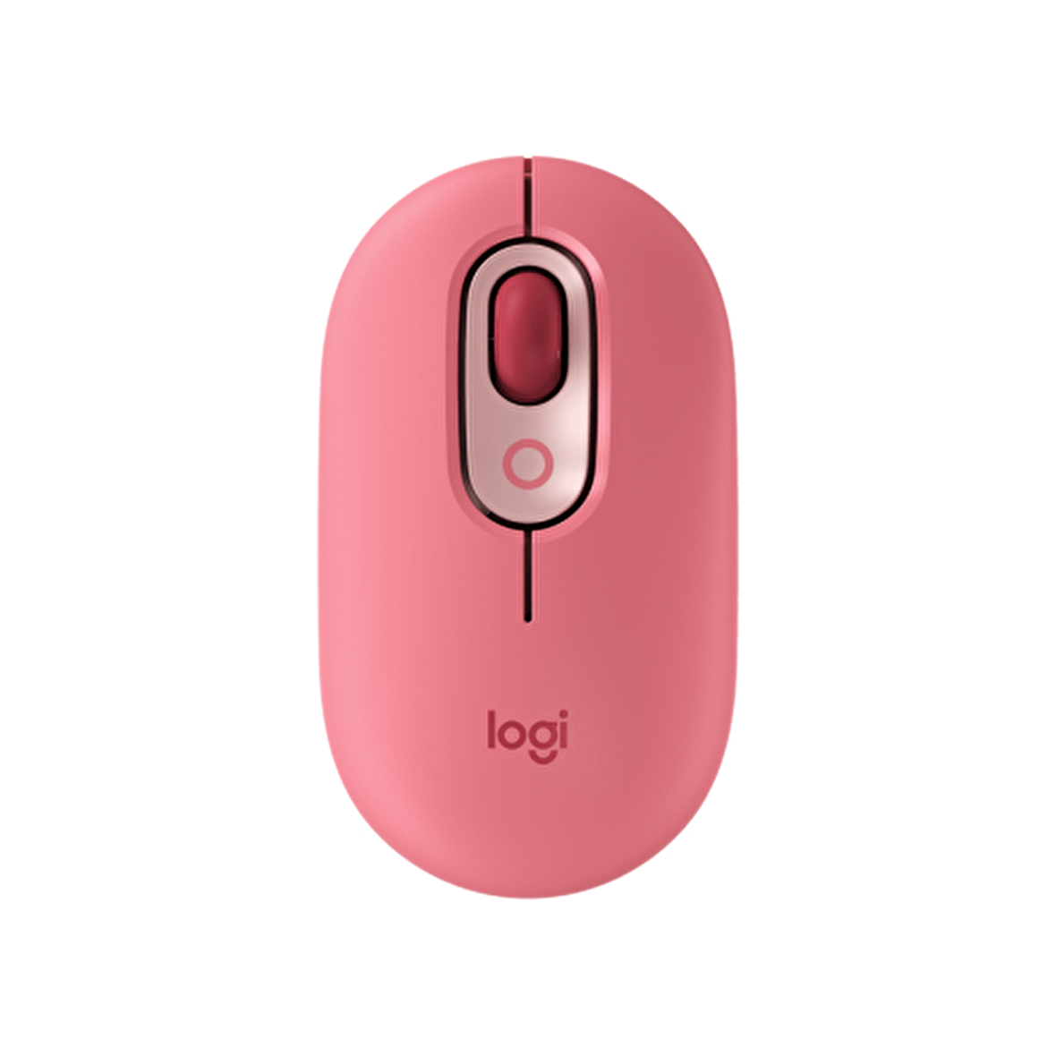 LOGITECH Pop Mouse Emoji Tuşlu RP (Pembe) (910-006548)