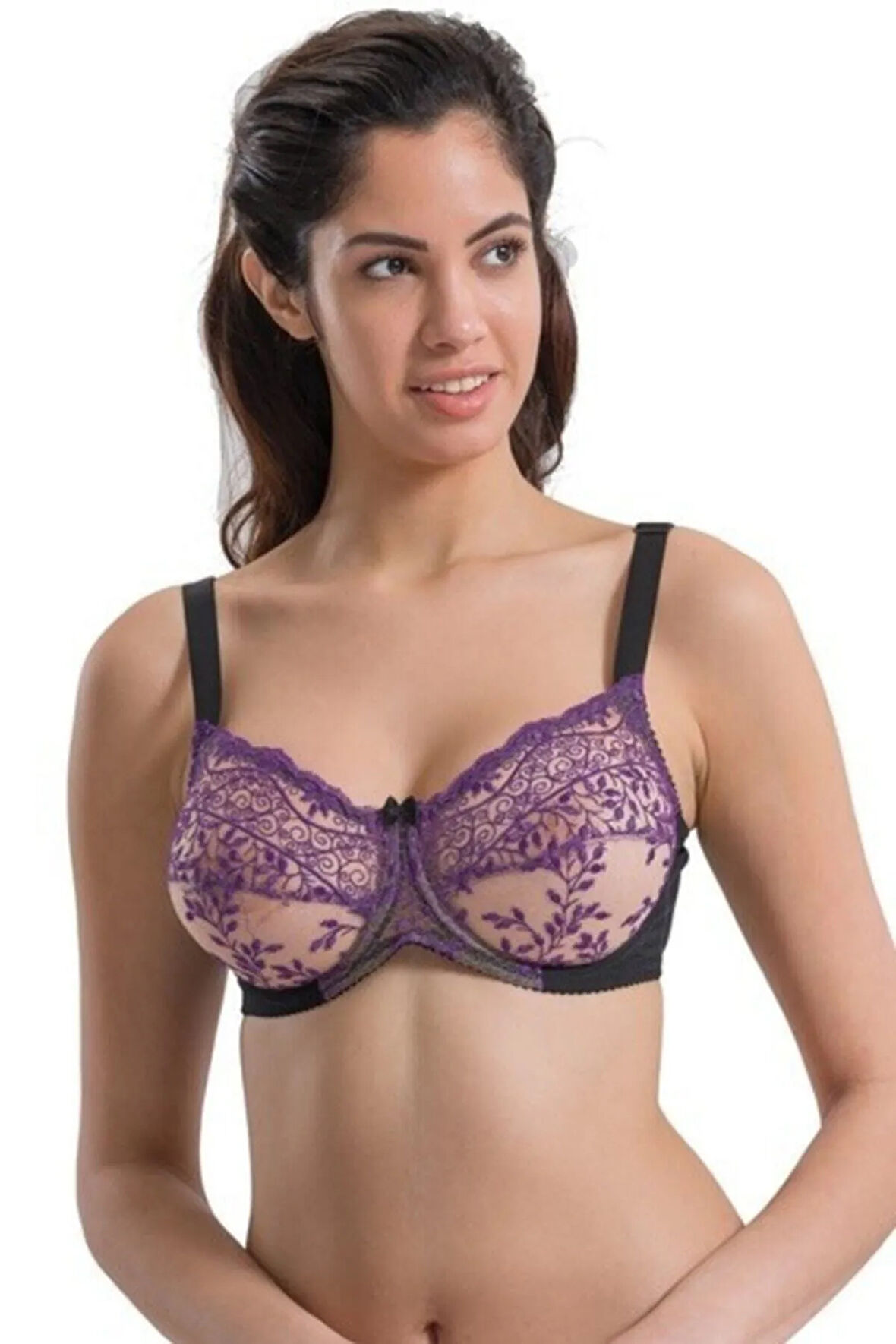 Kadın Telli Dolgusuz Kalın Askı Minimizer Toparlayıcı Sütyen