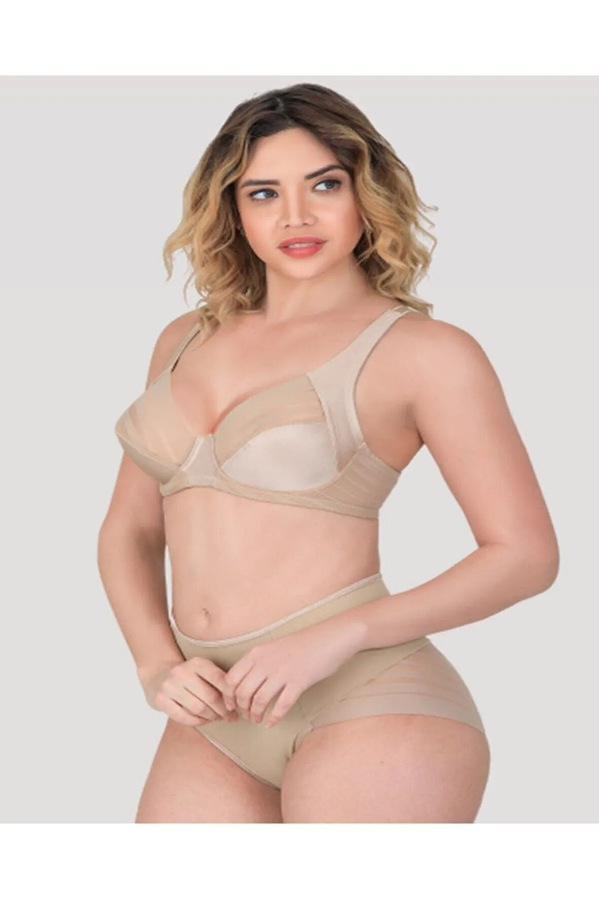 Kadın Toparlayıcı Sütyen Külot Takım