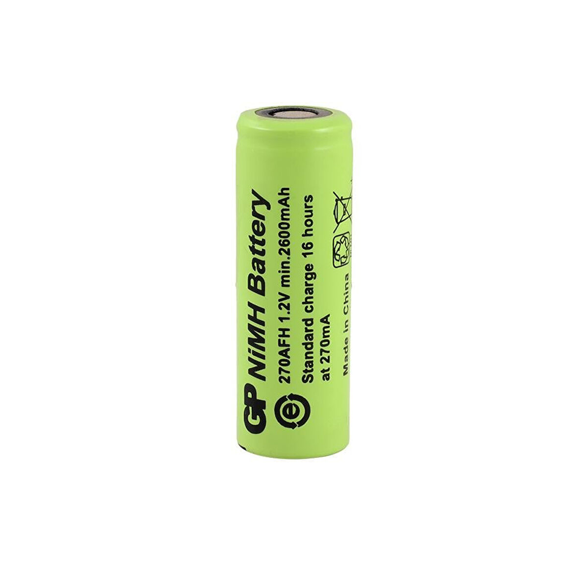 GP 270AFH 1.2V 2700 mAh AF Size Ni-Mh Pil