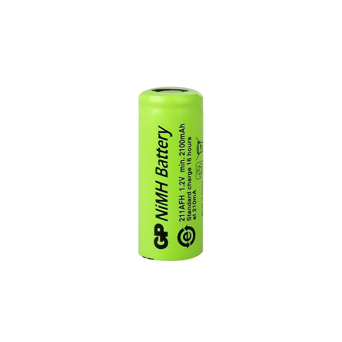 GP 211AFH - 1.2V 2100 mAh - 4/5A Size - Ni-Mh Pil