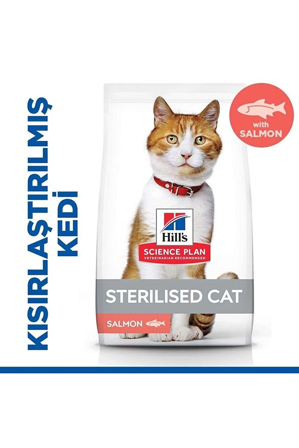 Hill's Science Plan Somonlu Balıklı Kısırlaştırılmış Kedi Maması 8+2 Kg