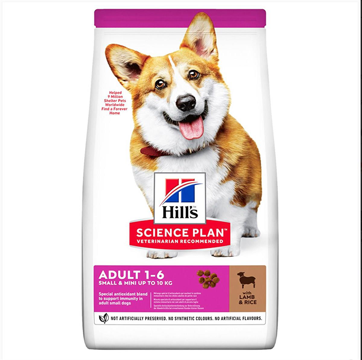 Hill's Adult Small Miniature Kuzu Etli 6 kg Küçük Irk Yetişkin Köpek Maması