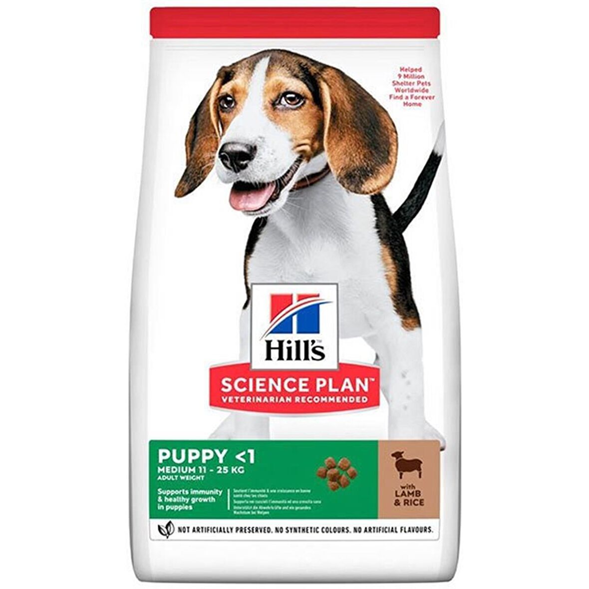 Hill's Science Plan Medium Puppy Kuzu Etli Pirinçli 14 kg Yavru Köpek Maması