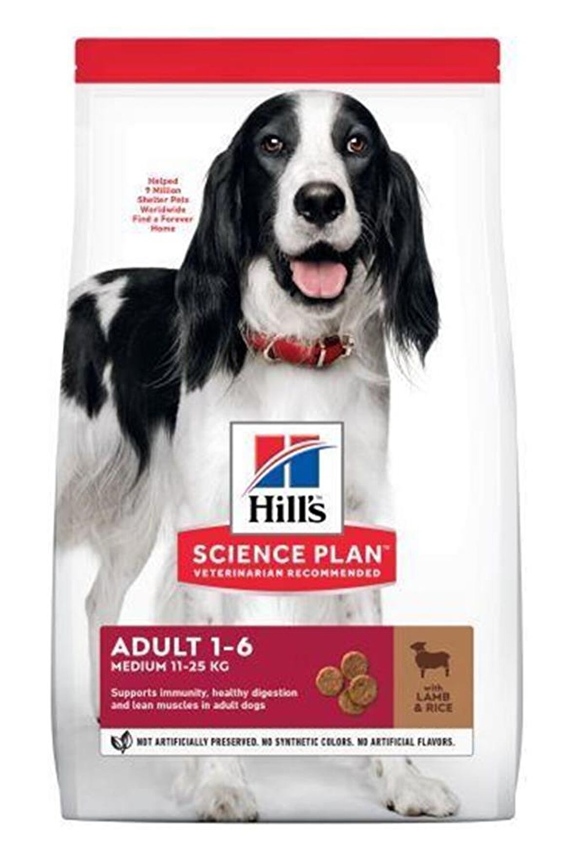 Hill's Kuzu Etli Orta Irk Yetişkin Köpek Maması 14 Kg