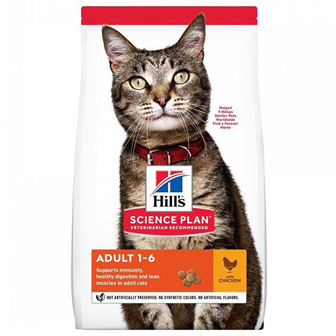 Hill's Adult Chicken Tavuklu Yetişkin Kedi Maması 1,5 kg