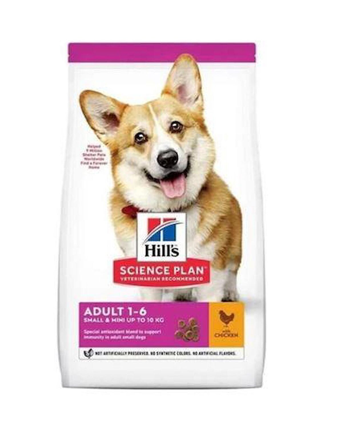 Hill's Adult Small Mini Tavuklu Küçük Irk Köpek Maması 1,5 Kg