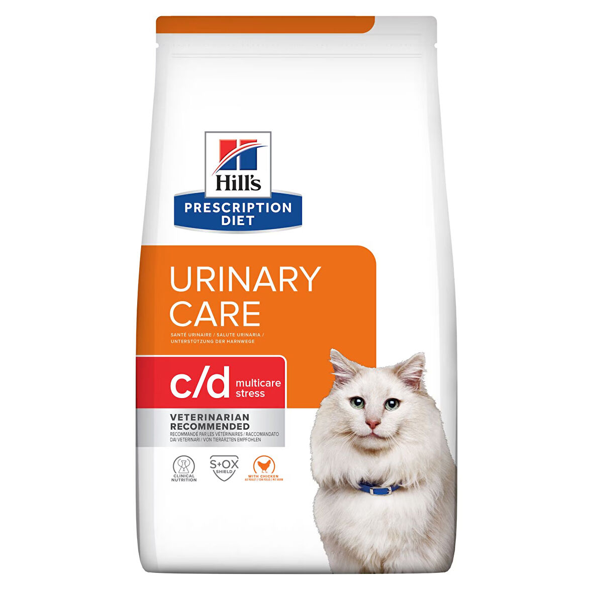 Hill's PRESCRIPTION DIET c/d Multicare Stress Tavuklu Kedi Maması 1.5 Kg