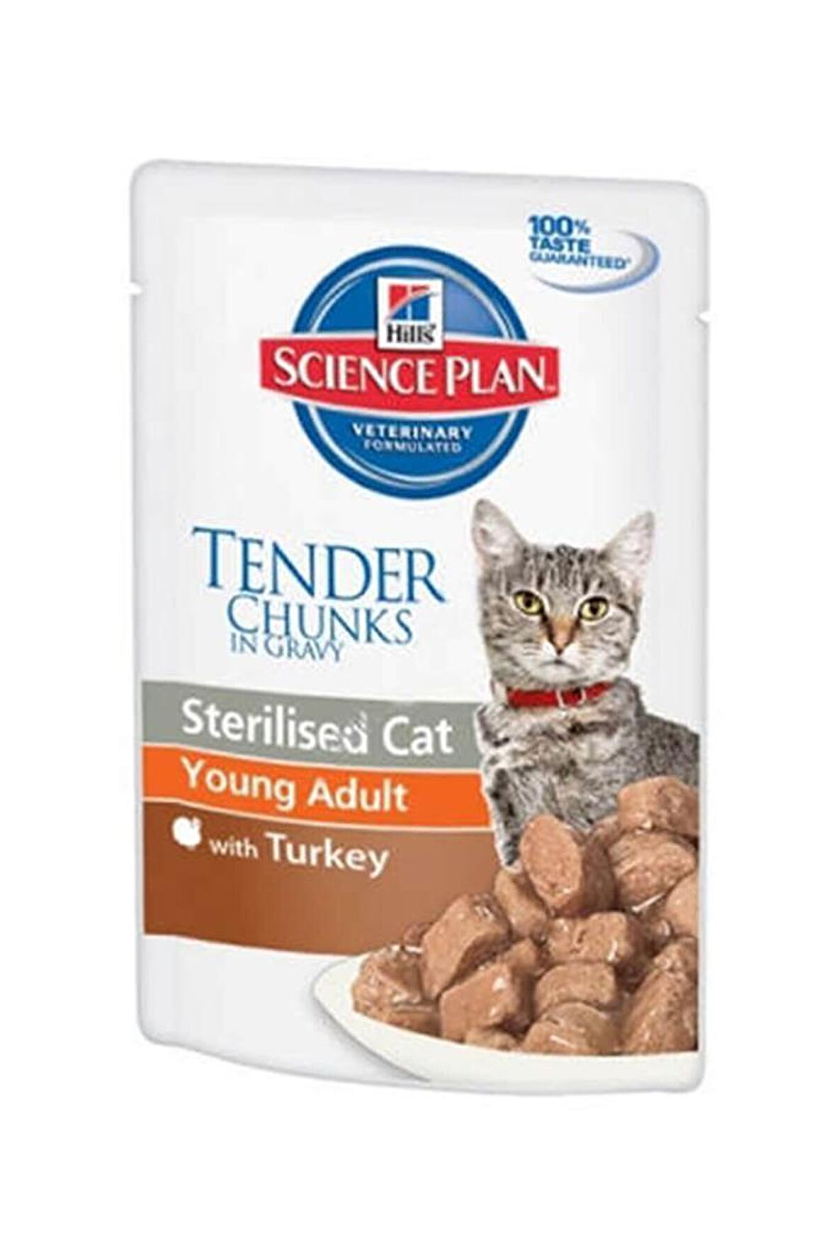 Hill's Pouch Hindili Kısırlaştırılmış Kedi Kons.85gr 12 Adet