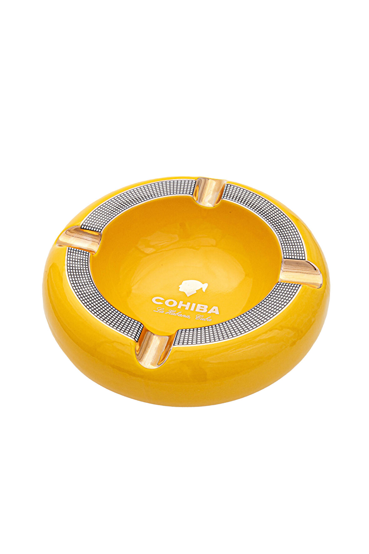 Cohiba Sarı Dörtlü Porselen Puro Küllüğü