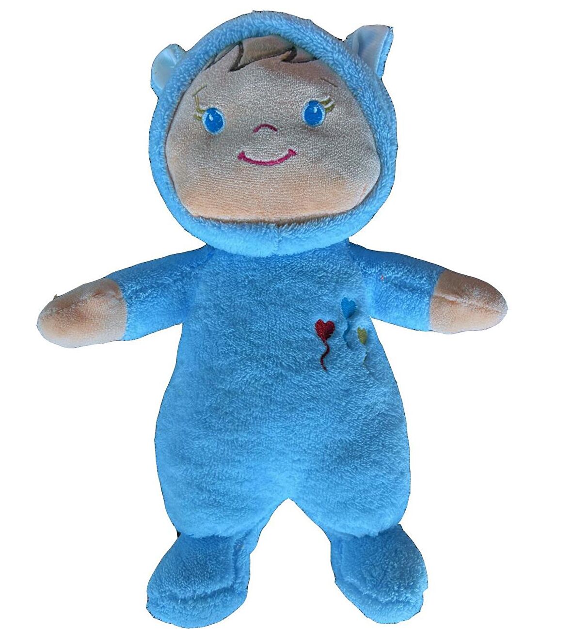 Oyun ve Uyku Arkadaşım Sevimli Peluş Bebeto Bebek -30 cm