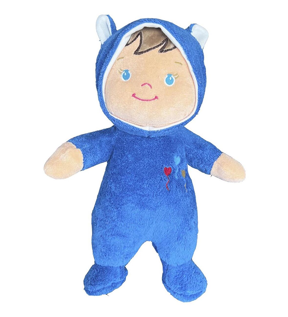 Oyun ve Uyku Arkadaşım Sevimli Peluş Bebeto Bebek -30 cm