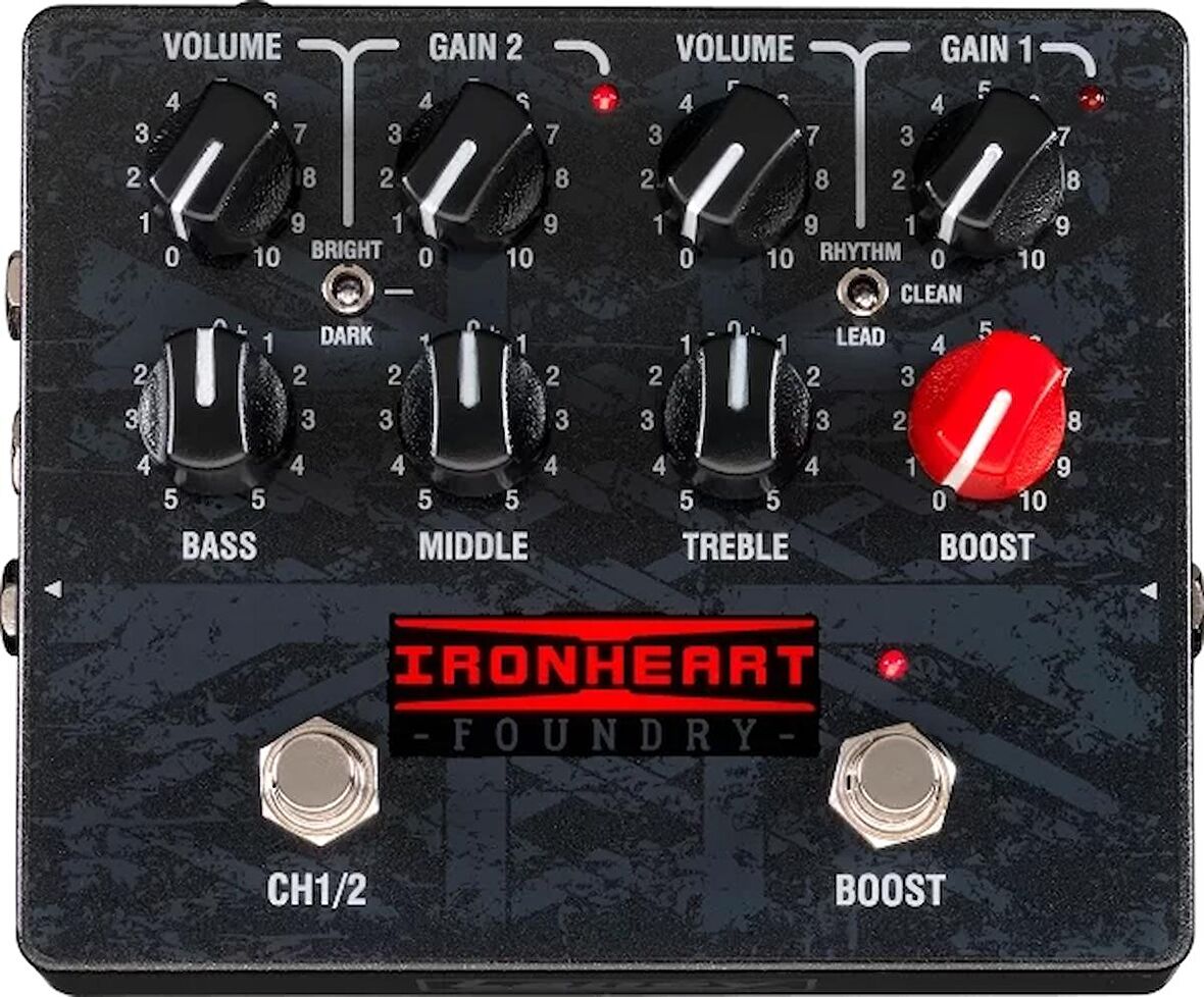 Laney Ironheart Irf-loudpedal 60w 2 Kanal Amfi Pedalı