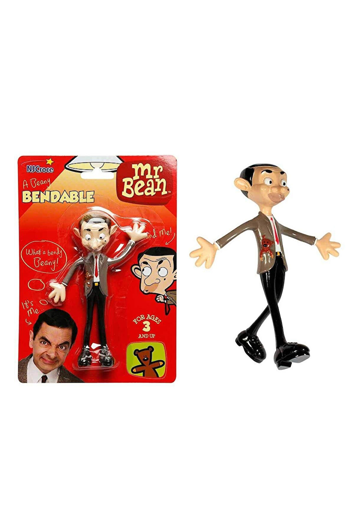 Mr. Bean Bükülebilir Figür 14 cm