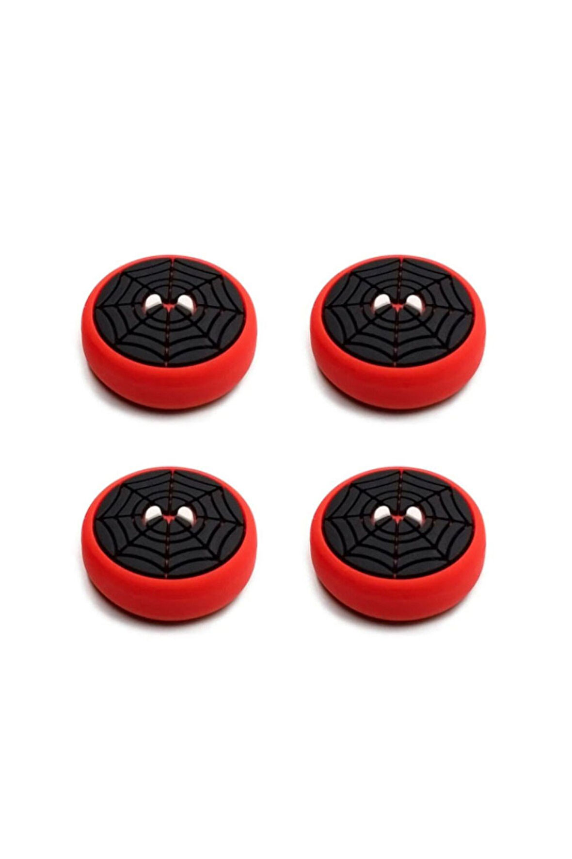 Desenli Ps5/ps4/ps3 Analog Koruyucu Silikon Pad-spider Man