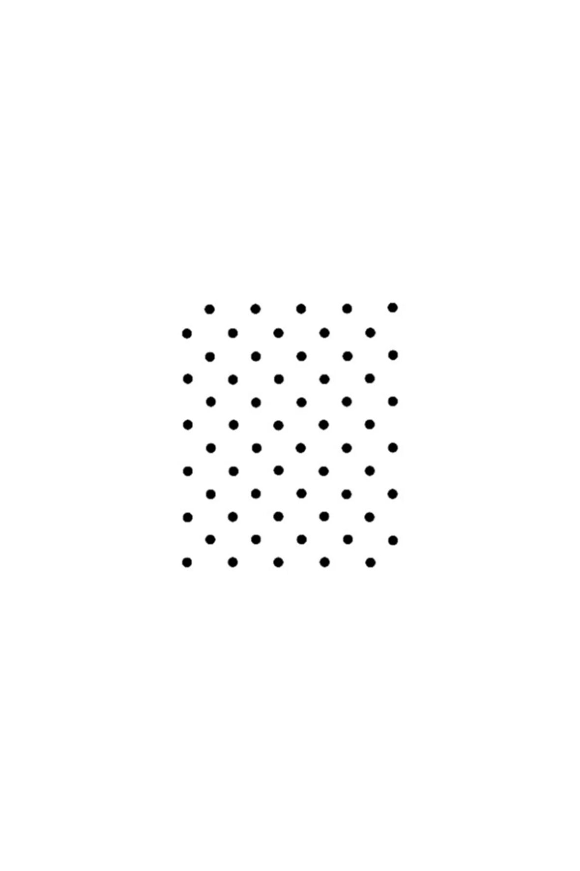 Nokta Stencil (şablon) A4