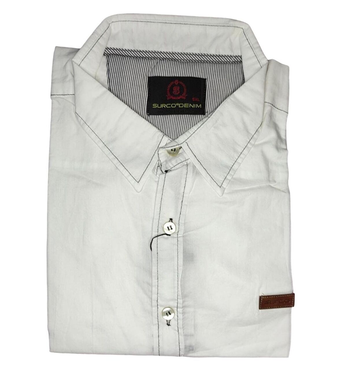 Erkek Battal 125 Kilo İçin Uygun Kısa Kol İnce Gömlek