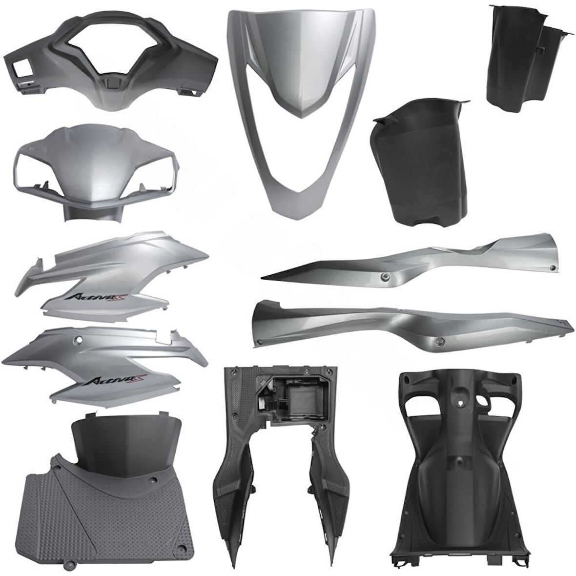 KAPORTA SET ESKİ MODEL [GRİ] HONDA ACTIVA S