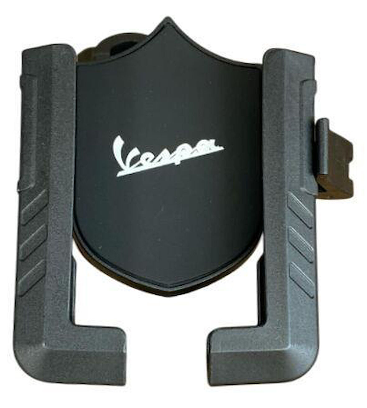 VESPA - AYNA BAĞLANTILI TELEFON TUTUCU YANDAN KİTLEMELİ (TİTREŞİM MODÜLLÜ)