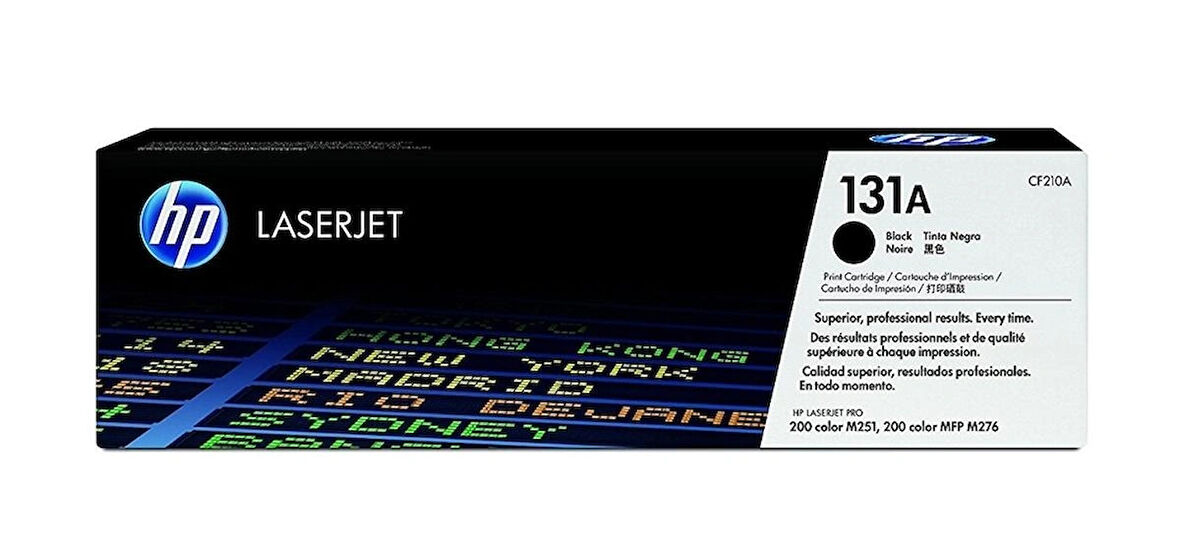 HP CF210A 131A Siyah Orijinal Toner