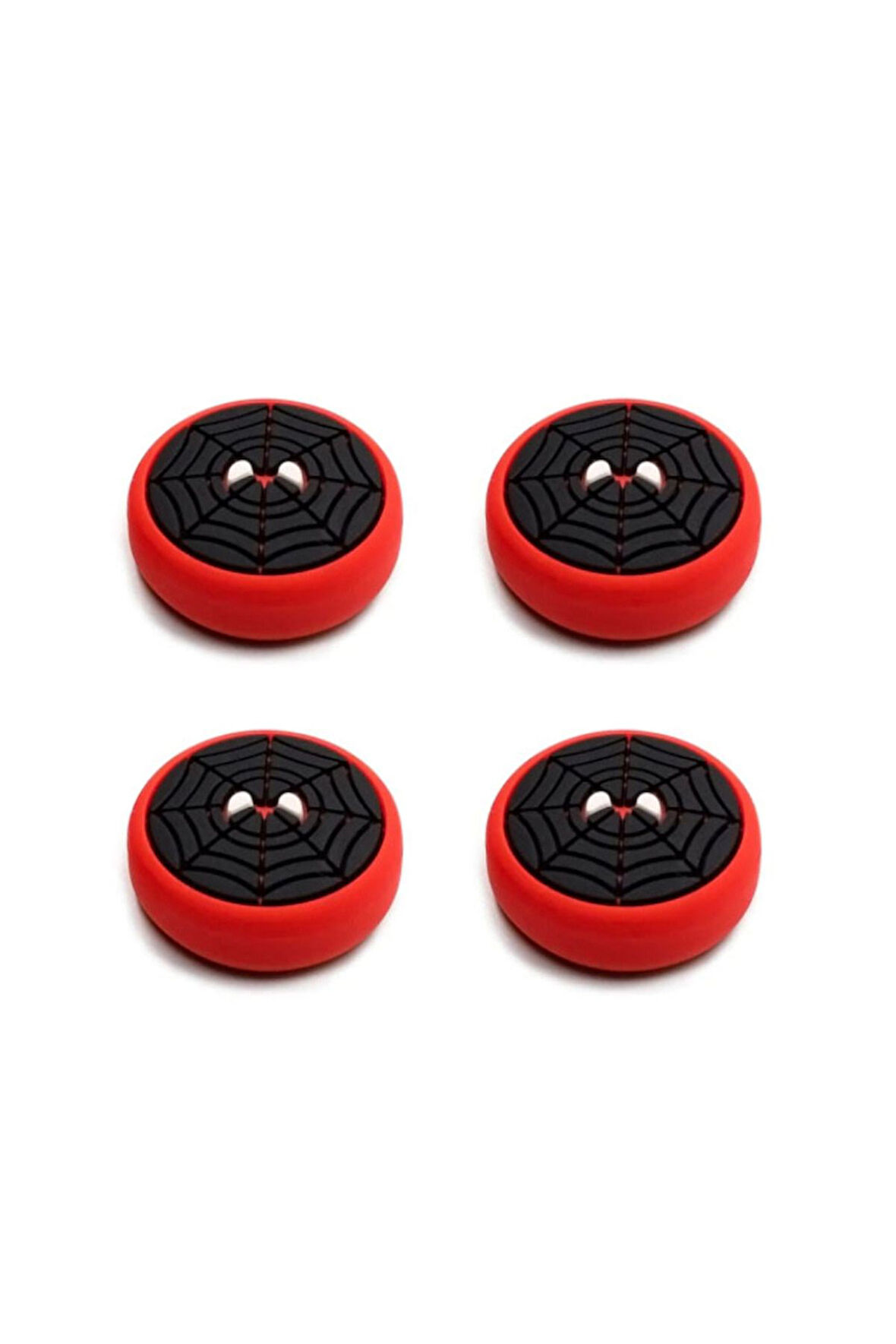 Desenli Sony Ps5/ps4/ps3 Analog Koruyucu Silikon Pad-spider Man