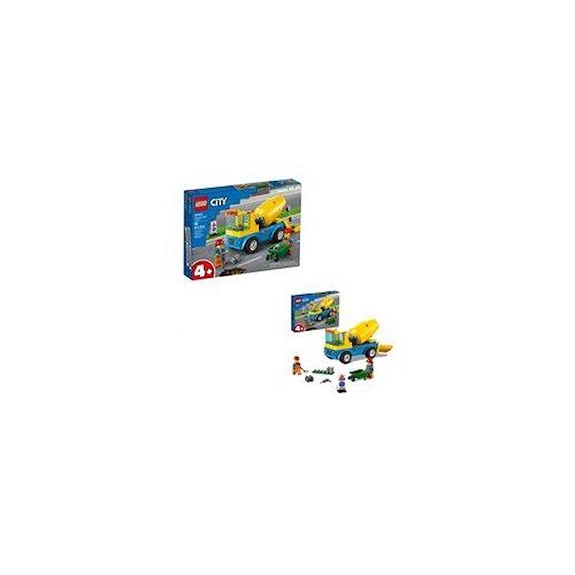 Lego City Cement Mixer Truck Adr Lsc60325 / Lego