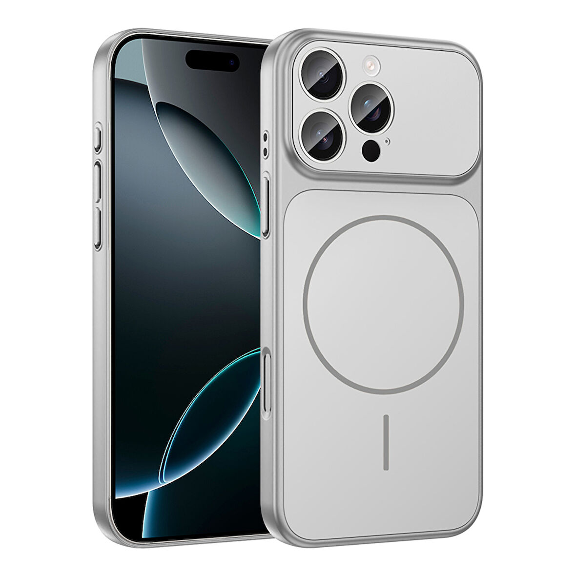 iPhone 16 Pro Kılıf Kablosuz Şarj Özellikli Kamera Korumalı Formen Kapak