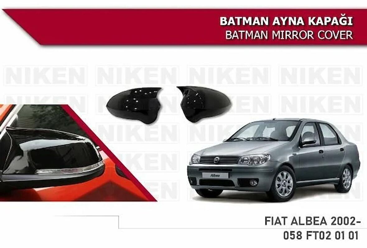 Fiat Albea Yarasa Ayna Kapağı 2010-2013 arası modeller Niken