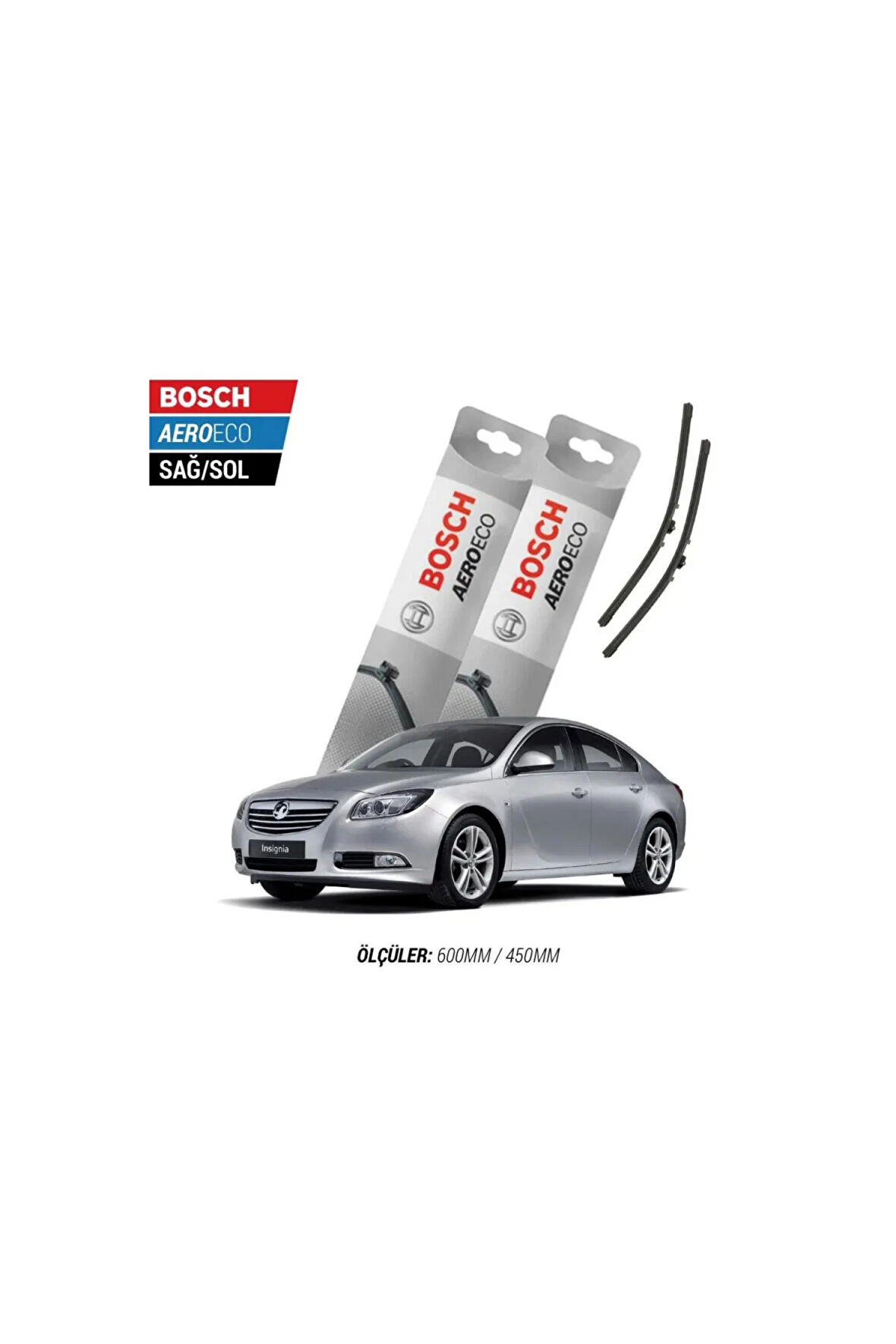 Opel İnsignia 2010 Model Bosch Aeroeco Muz Silecek Takımı
