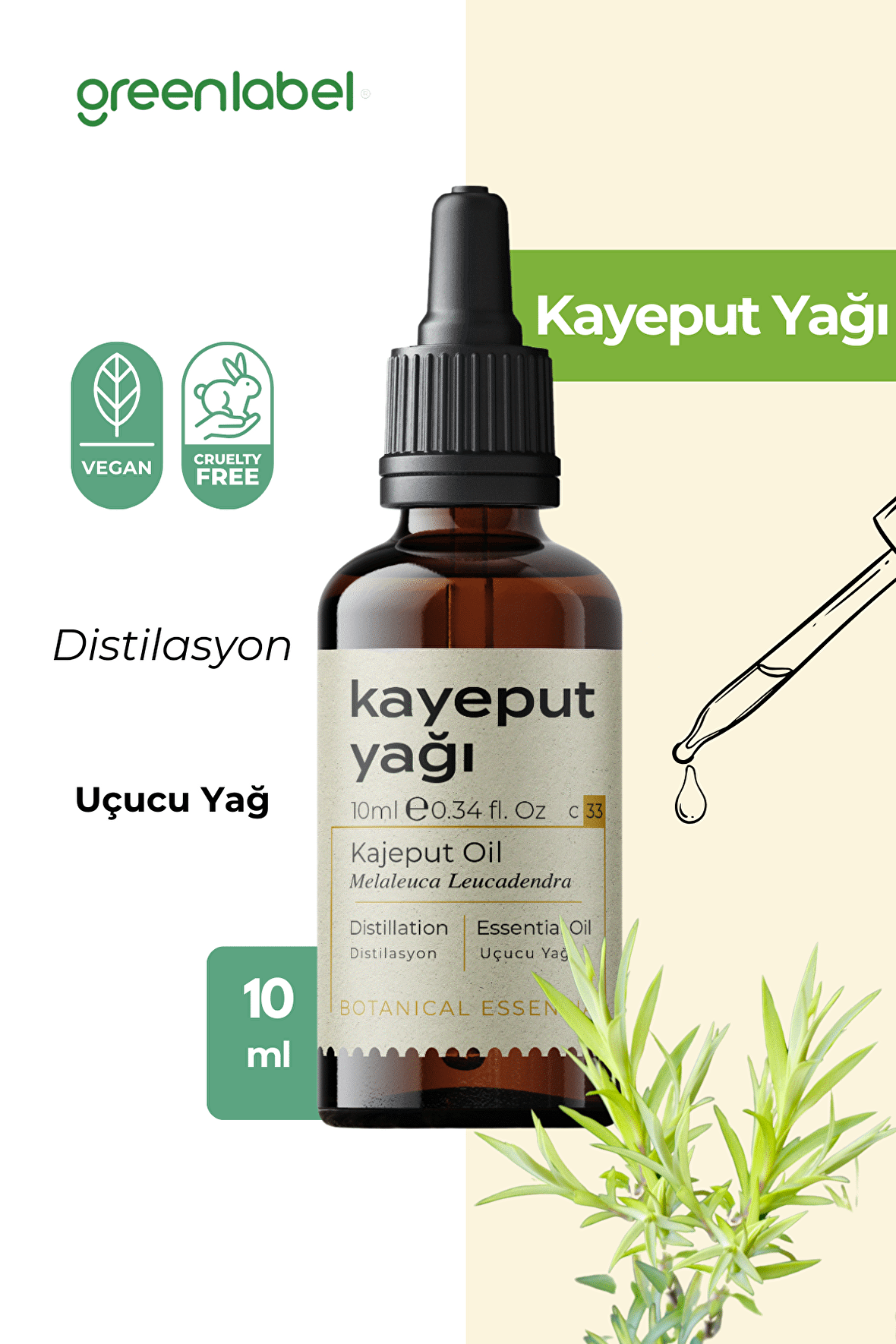 Kayeput Yağı 10 Ml.