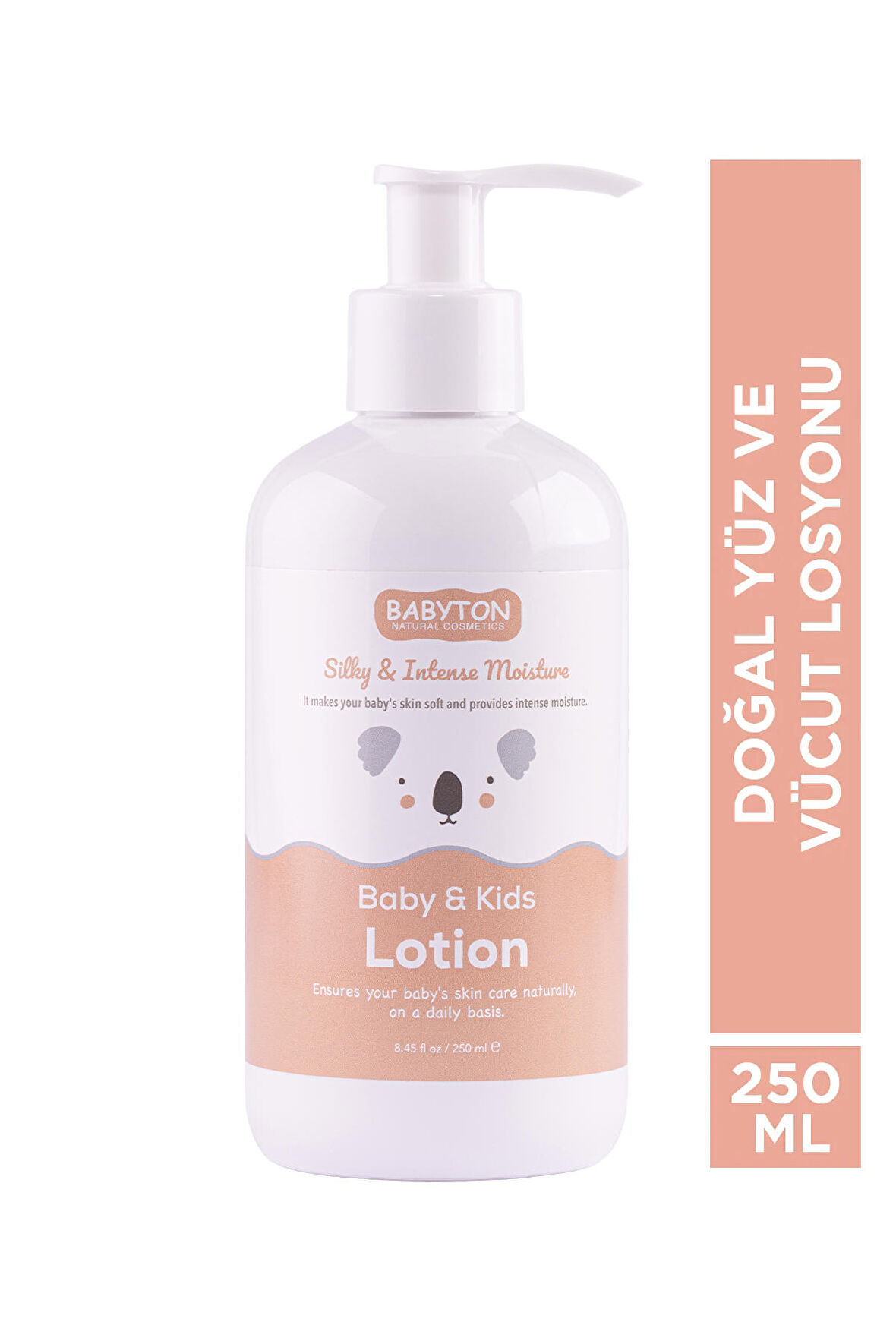 Babyton Bebek & Çocuk Doğal Yüz ve Vücut Losyonu 250 ml