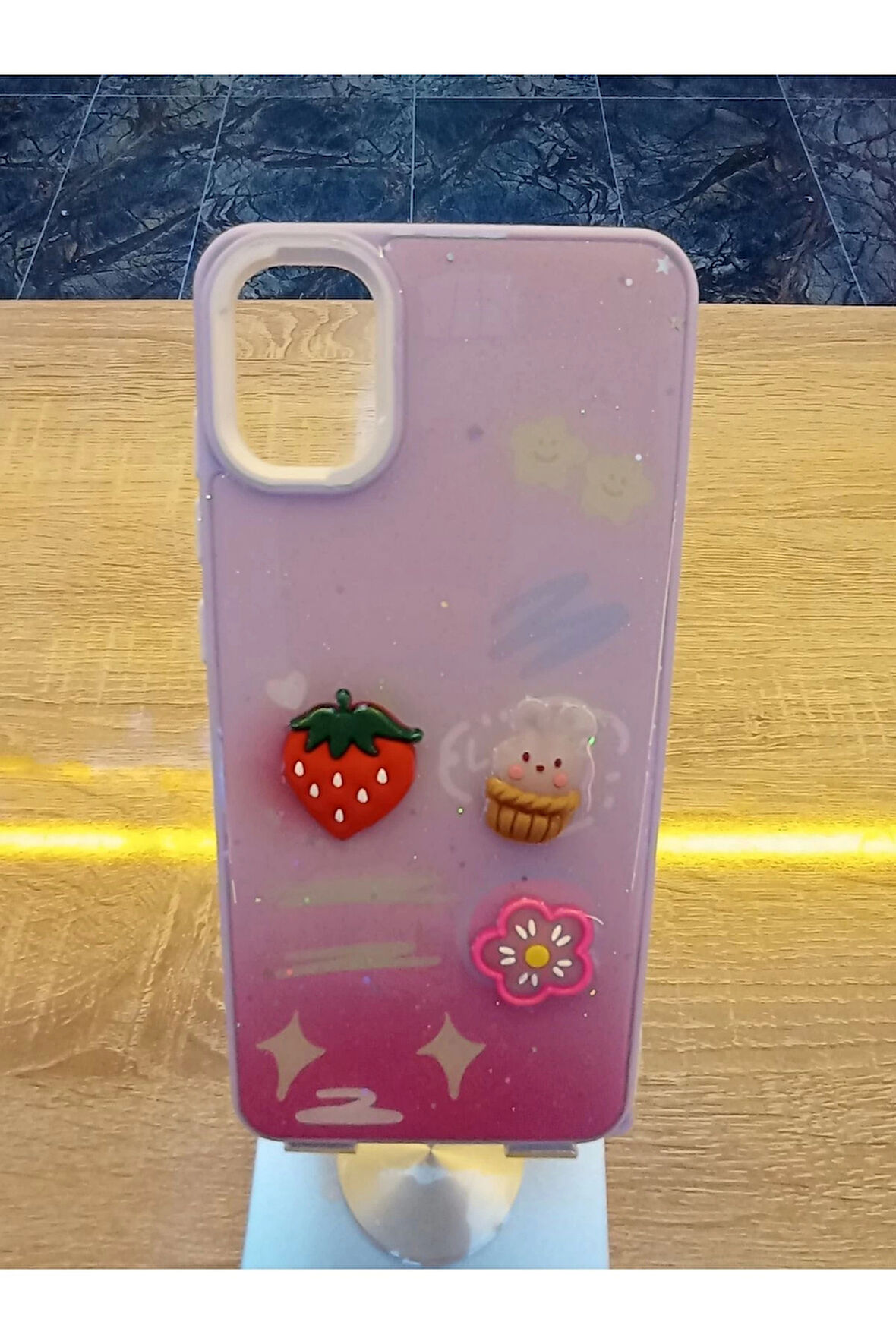 Samsung Galaxy 05 Uyumlu Kabartma Figürlü Darbe Korumalı Kapak Renkli Kılıf