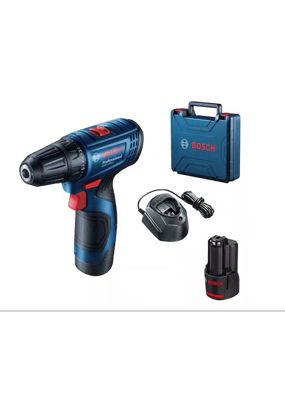 Bosch GSR 120-LI 2 Ah Çift Akülü Vidalama Makinesi