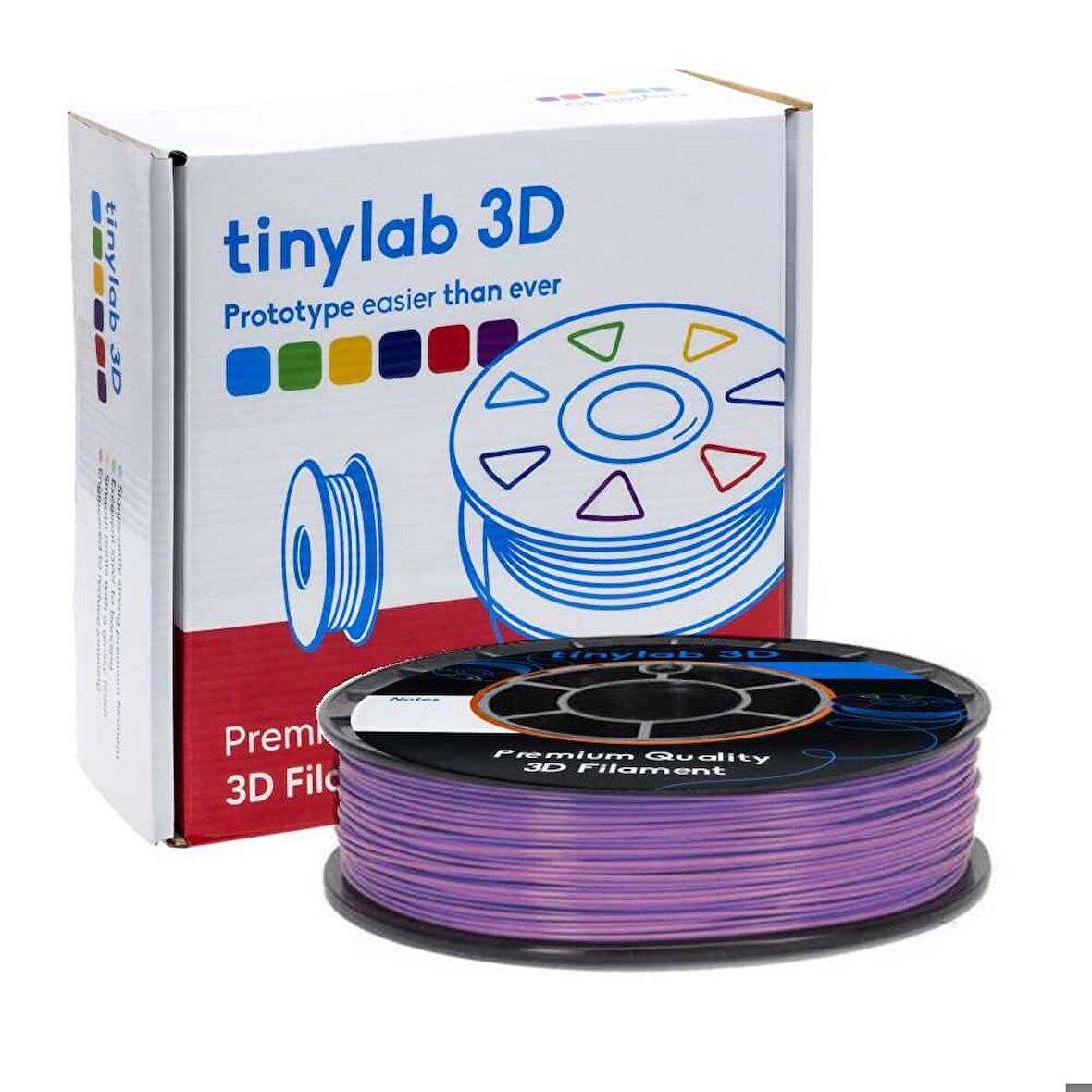 tinylab 3D 1.75 mm Mor PLA Filament