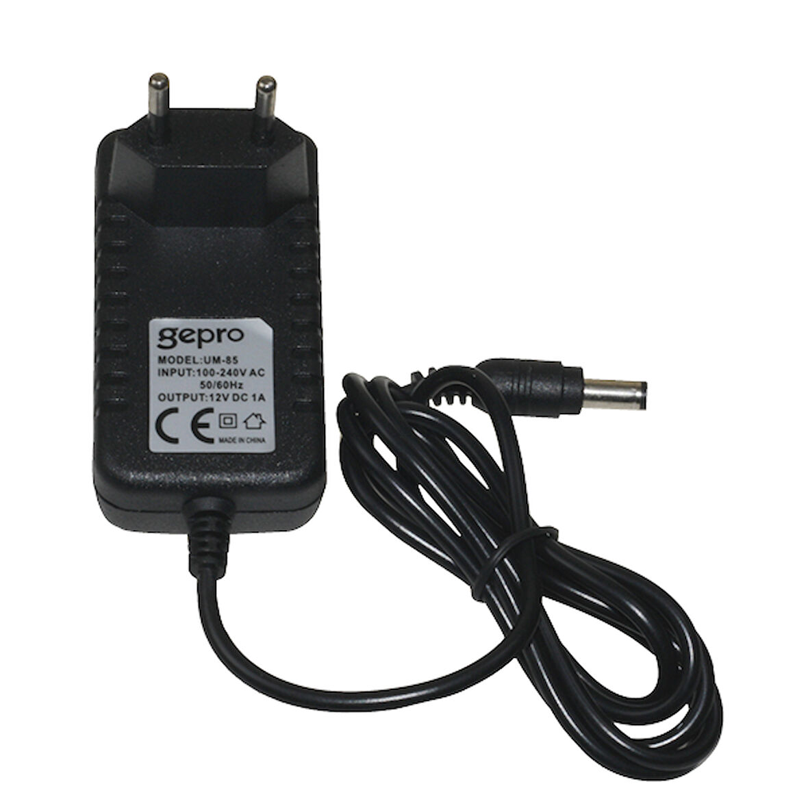 GePro UM-85, 12 V 1 A Adaptör