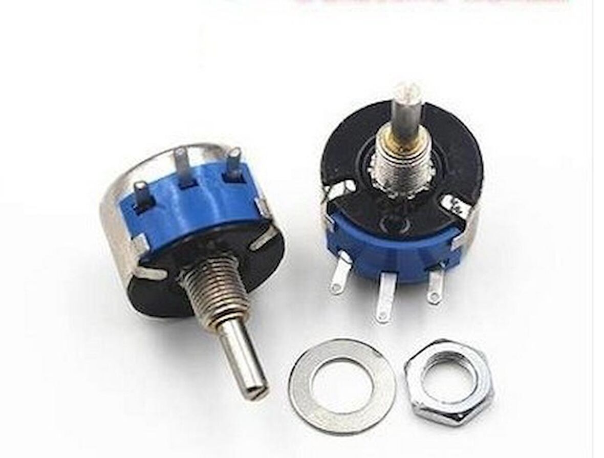 Robotistan WX14-12L25   10k R Telli Metal Potansiyometre
