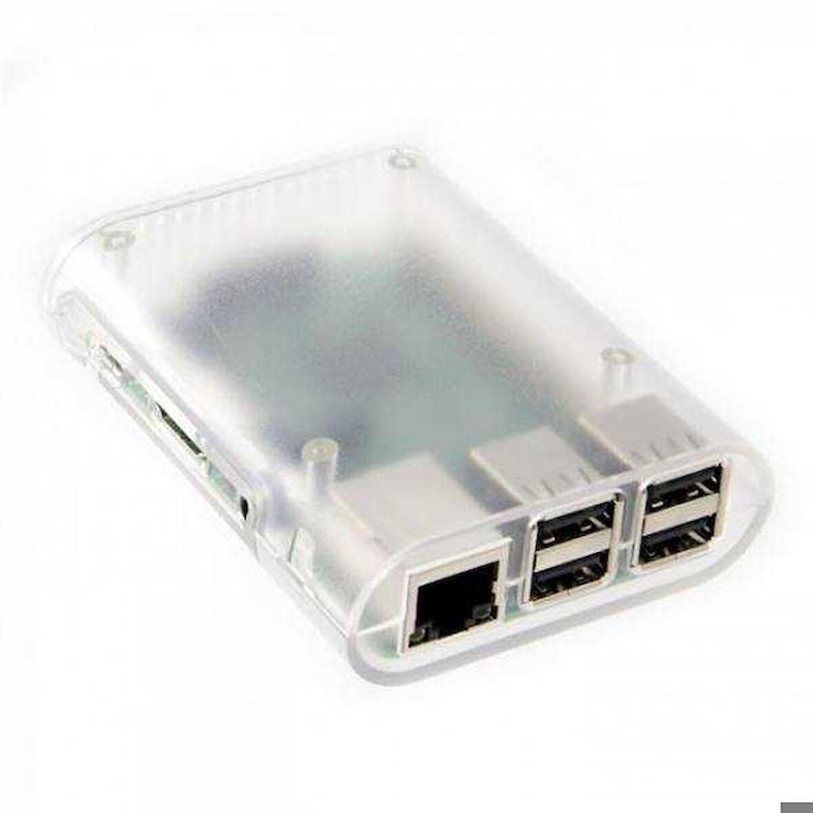 Robotistan Raspberry Pi 3/2/B+ Şeffaf Muhafaza Kutusu - Pi 3/2/B+ Clear Case