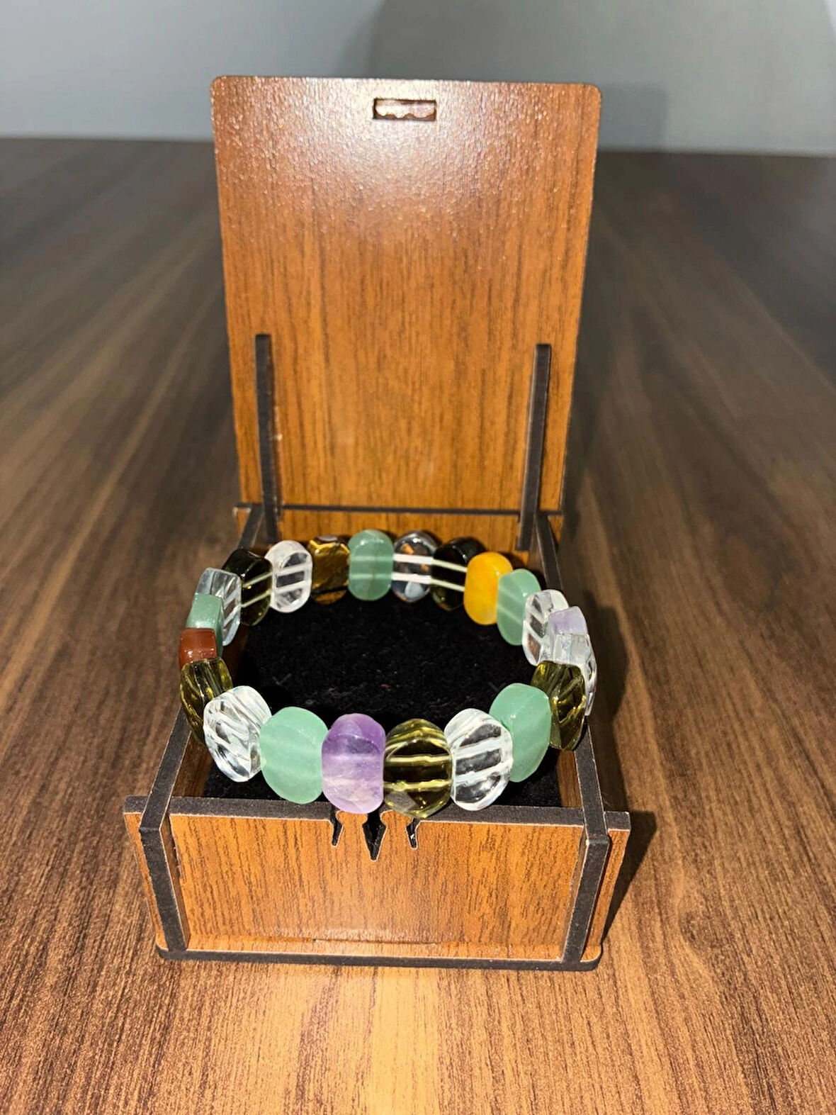 Çakra Enerji Doğal Taş Bileklik