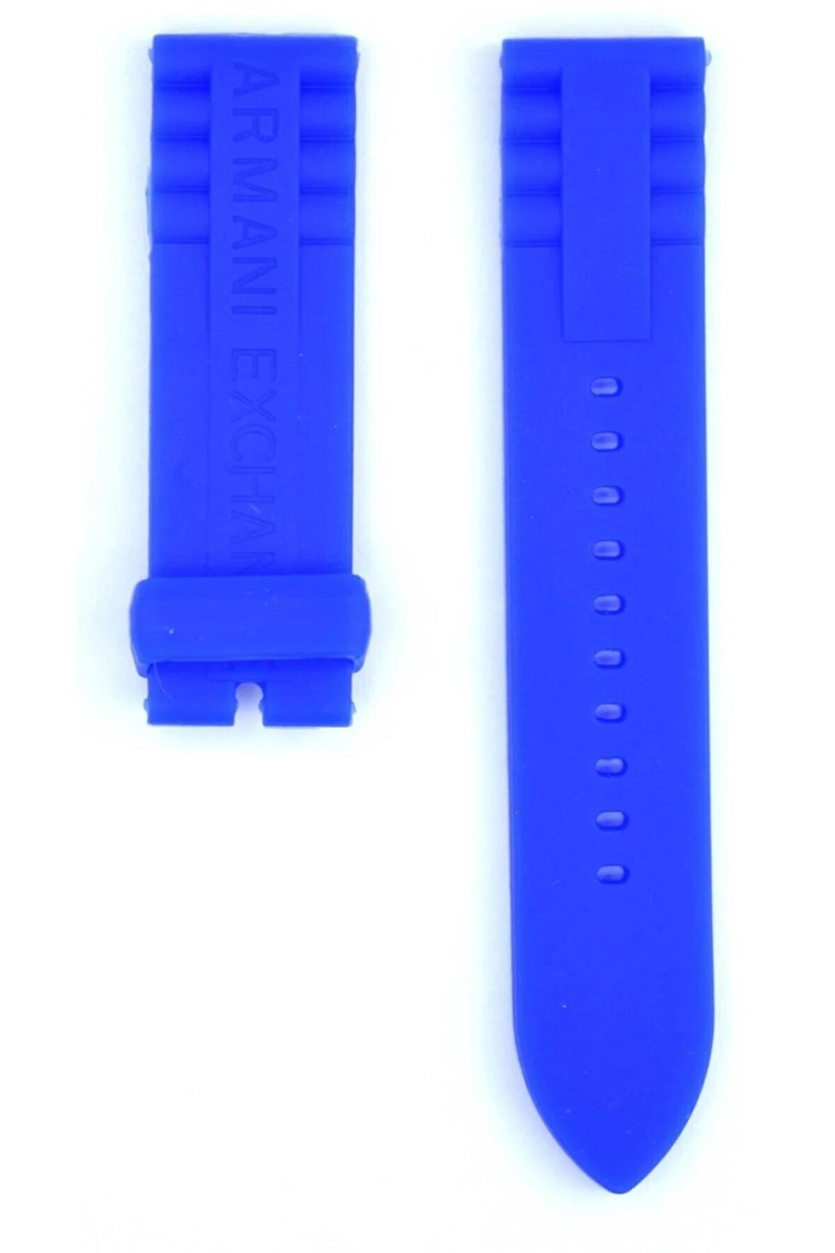 Armani Exchange Ax1561 22mm Mavi Silikon Kordon