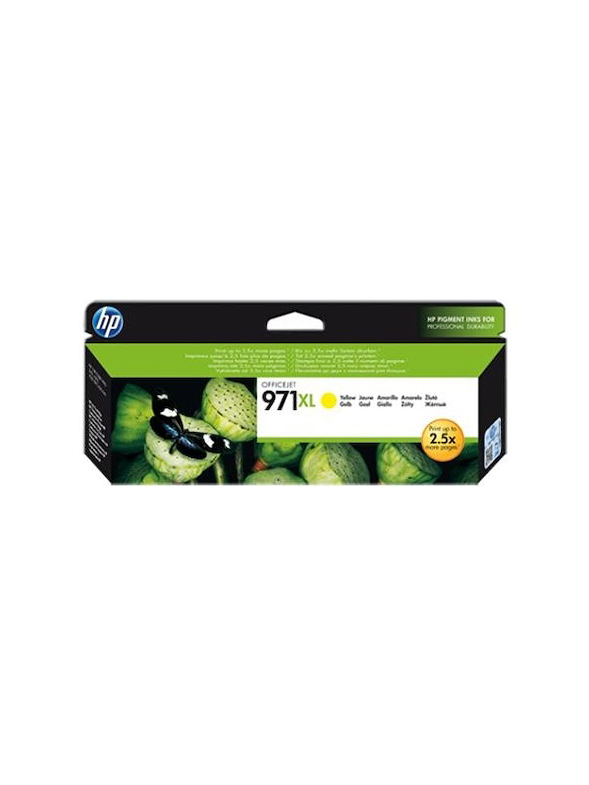 Hp Cn628A Mürekkep Kartuş Sarı 971Xl