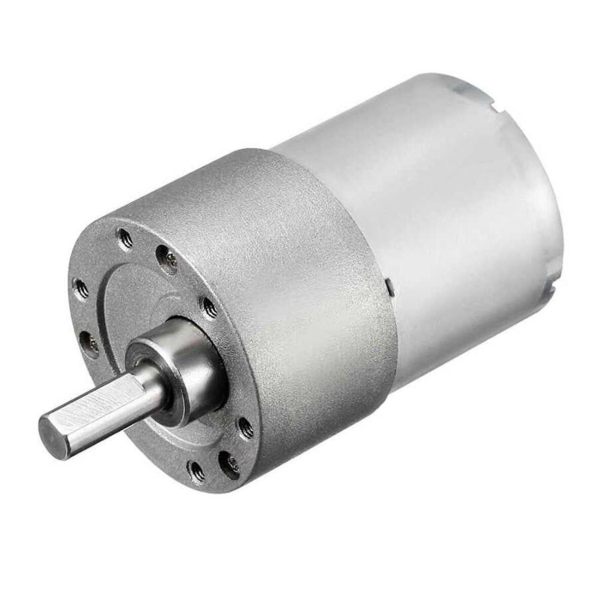 Robotistan 12V 35mm 37 RPM Redüktörlü DC Motor