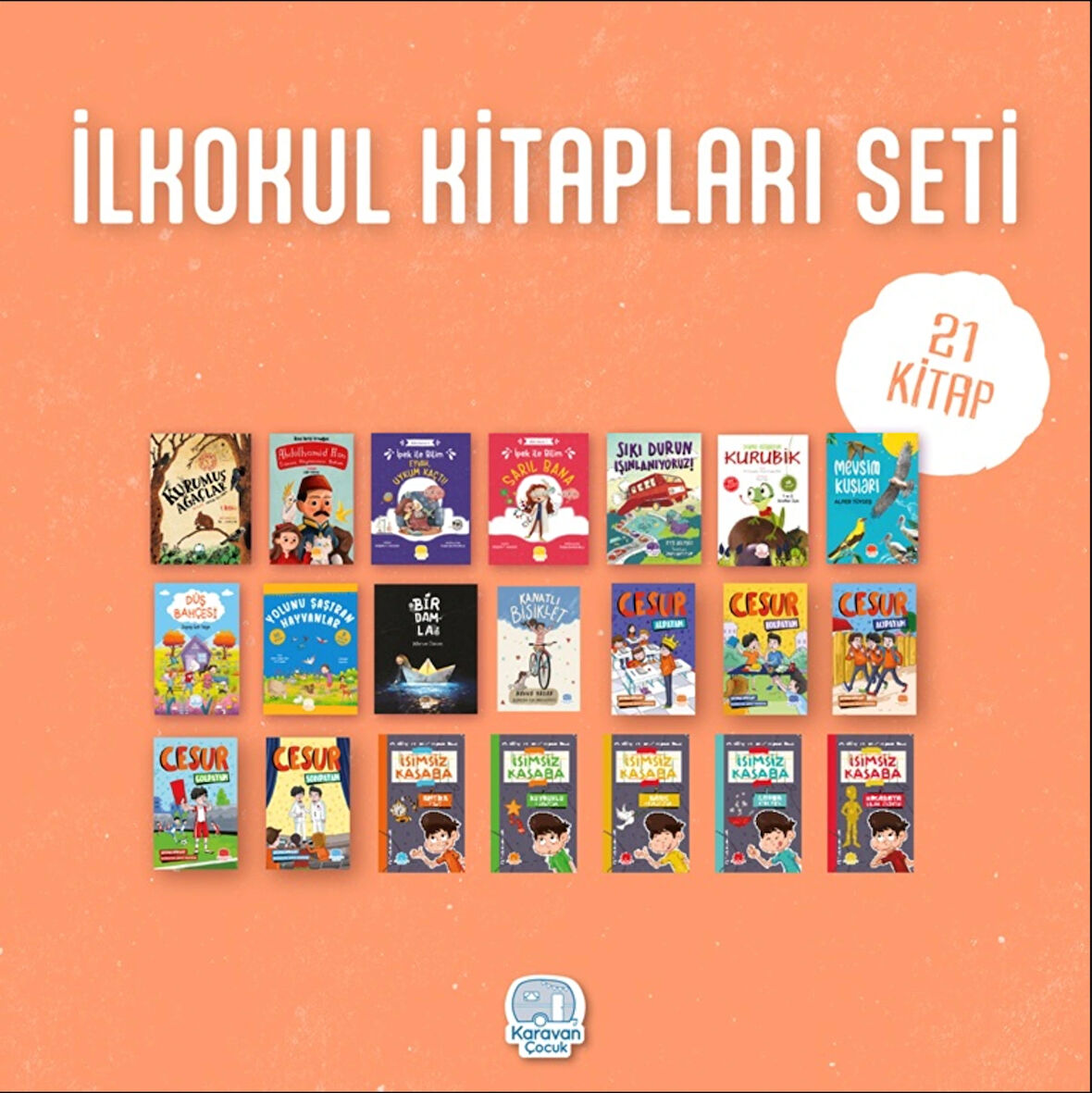 İlkokul Kitapları Seti (21 Kitap)