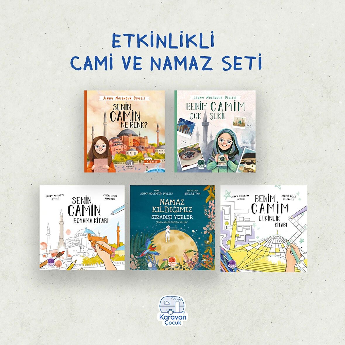 Etkinlikli Cami ve Namaz Seti (5 Kitap)